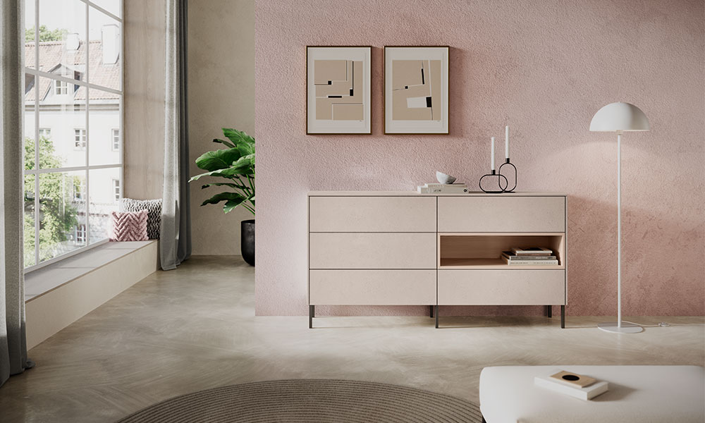 Helles Sideboard Wohnzimmer – moderne Wohnideen für stilvolle Einrichtung