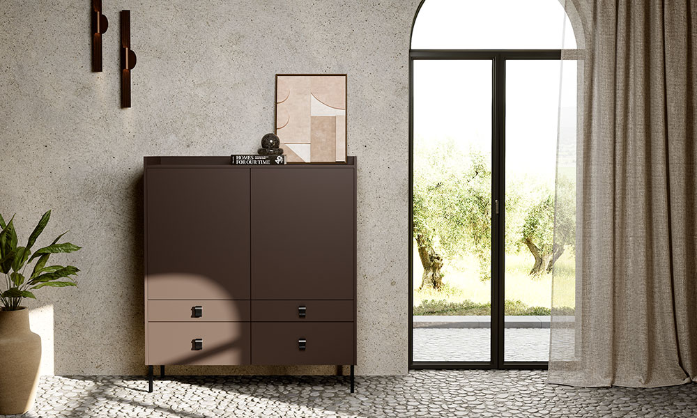 Modern highboard met lades als stijlvolle opbergoplossing