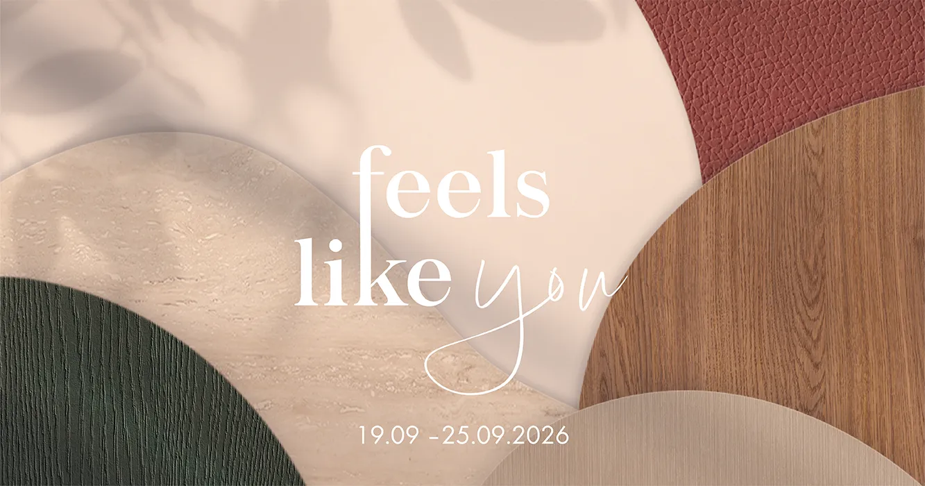 pronorm Einbauküchen lädt im Zuge der KM Küchenmeile 2026 vom 19. bis 25. September 2026 unter dem Motto FEELS LIKE YOU zur diesjährigen Hausmesse ein.