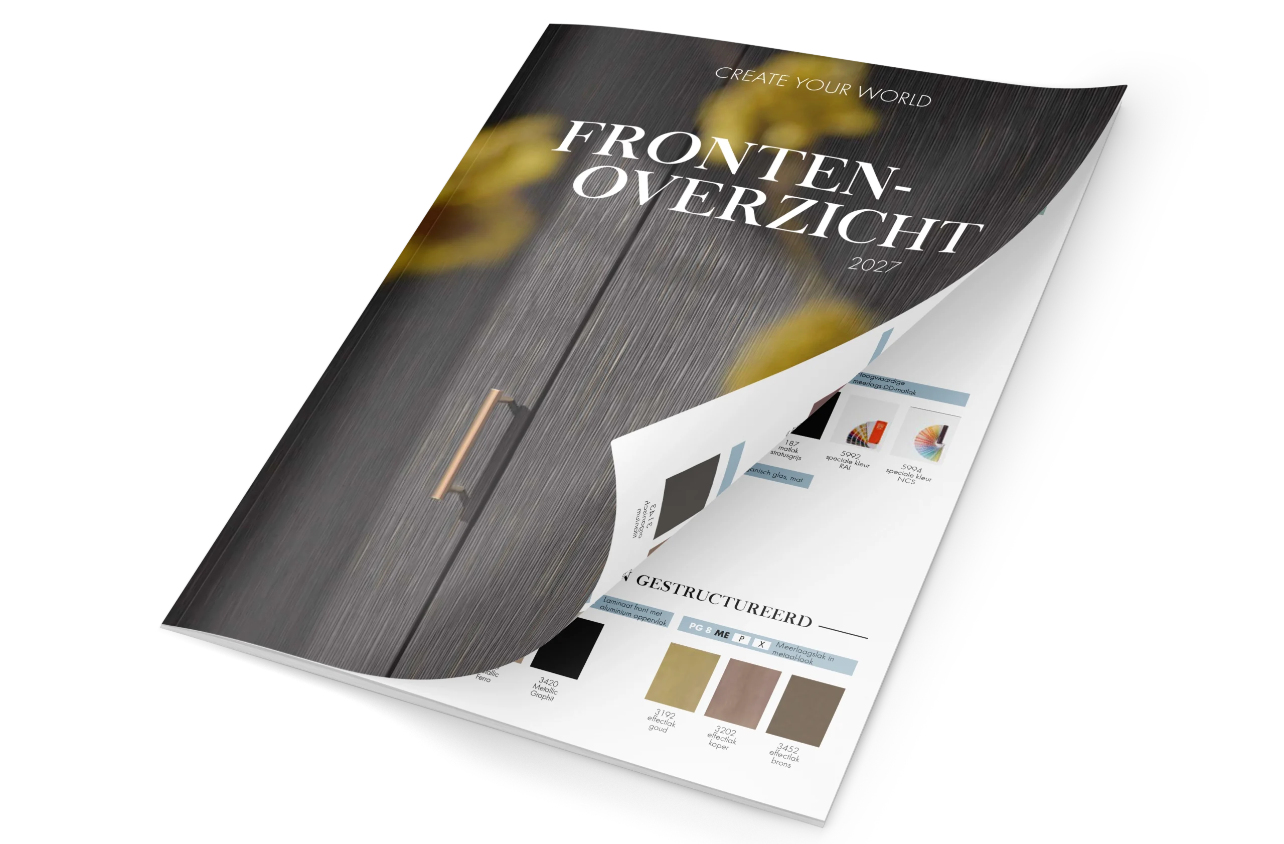 pronorm brochure met alle keukenfronten – volledig overzicht van kleuren, materialen en designs
